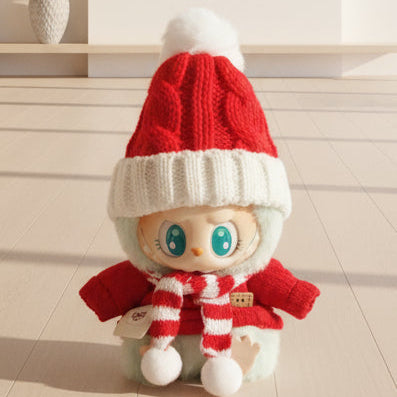 Labubu – Vinterglede sett for Labubu 15 cm