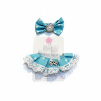 Labubu – Turkis ballroom-sett for 17 cm Labubu