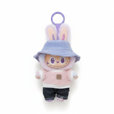 Julegave Labubu  - kose klær for Labubu 17 cm