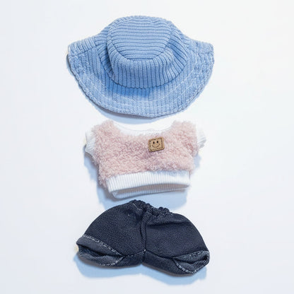 Julegave Labubu  - kose klær for Labubu 17 cm