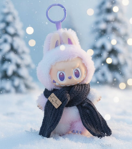  Labubu  - kose skjerf for Labubu