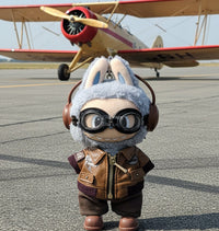 Labubu Klær – Pilot Outfit – Til Labubu Dukke 17 cm