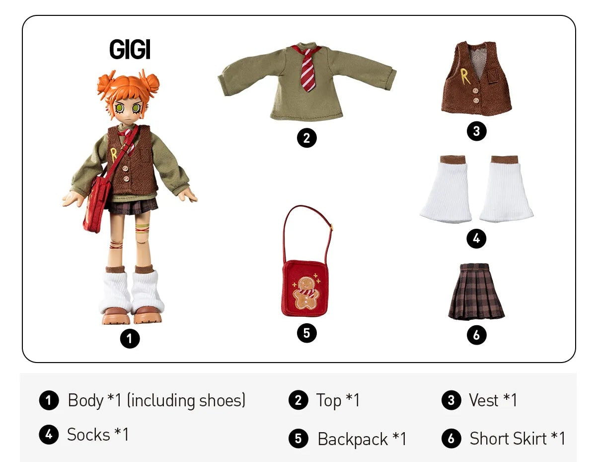 Dukke - Peach Riot Winter Break OOTD Series 1/8 - POP Mart