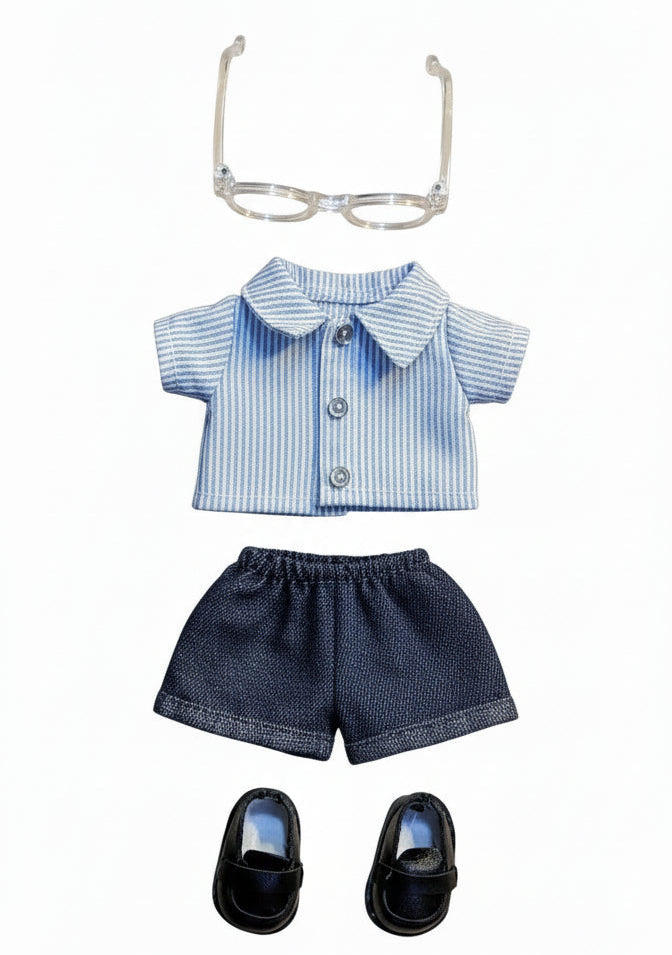 Labubu  - Flip with me drakt for Labubu 17 cm