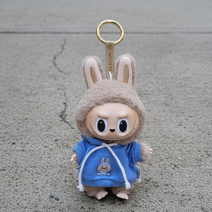 Gave - Labubu  - Sky Blue Hoodie for Labubu 17 cm