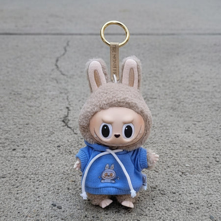 Gave - Labubu  - Sky Blue Hoodie for Labubu 17 cm