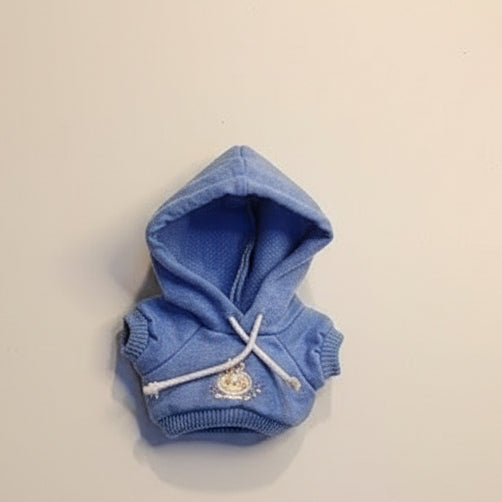 Gave - Labubu  - Sky Blue Hoodie for Labubu 17 cm