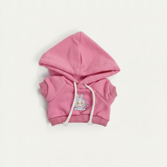Labubu  - Rosa Hoodie for Labubu 17 cm