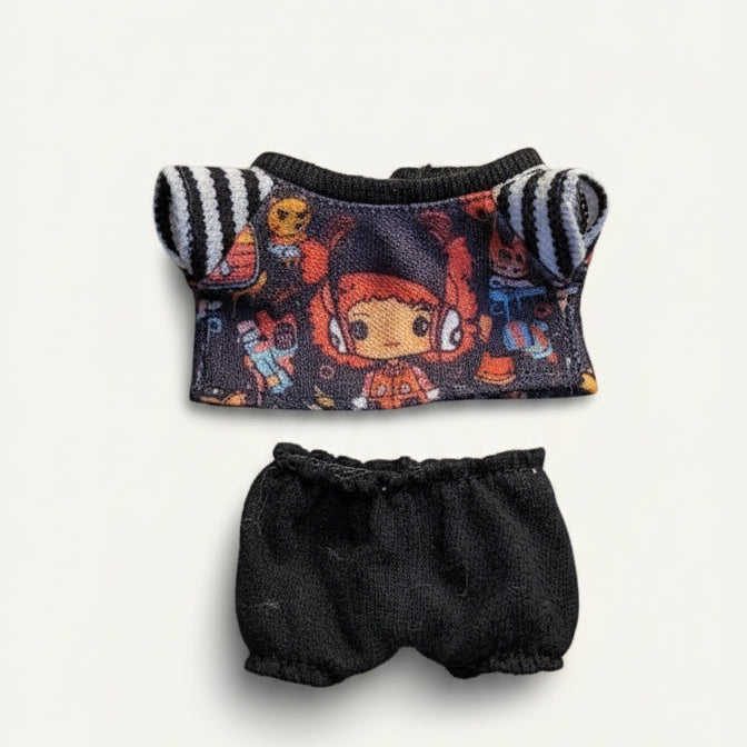 Labubu  - Treningsklær for Labubu 17 cm