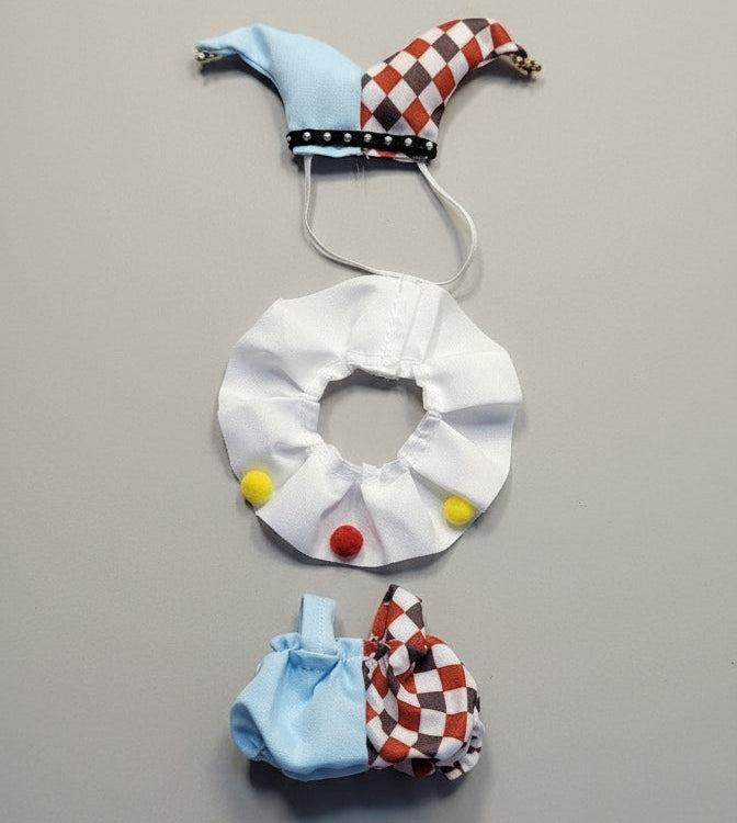 Labubu – Clown drakt 17 cm