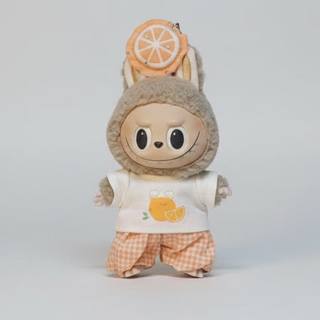 Labubu – Oransje Summer outfit 17 cm