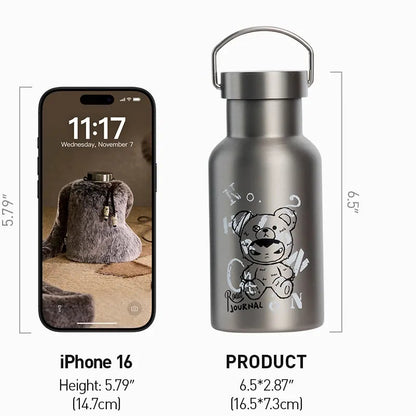 Hirono - Road Journal Insulated Tumbler / Isolert Termoskopp - POP Mart