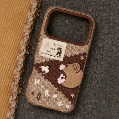 Hirono Road Journal Series-Knitted Phone Case Iphone 17 PRO MAX - POP Mart