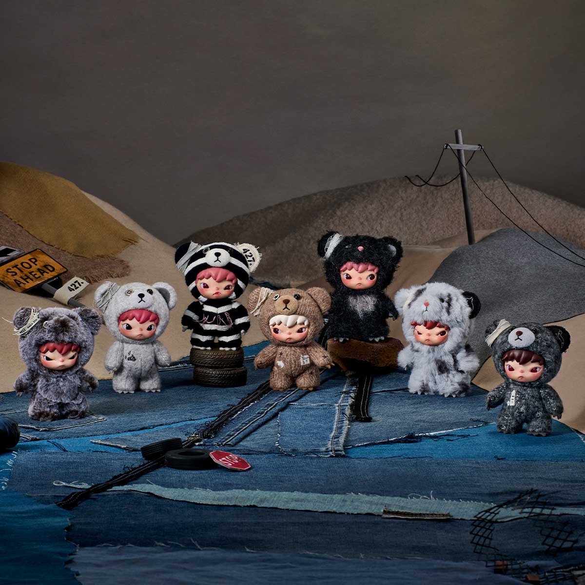 Hirono - Road Journal Series-Plush Doll Pendant (Pre order) - POP Mart