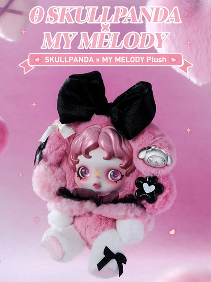 SKULLPANDA × MY MELODY Plush (Pre-order)