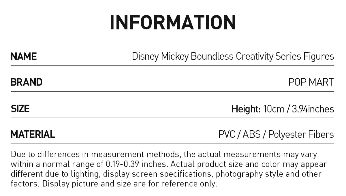 Disney Mickey – Boundless Creativity  Blind Box (Pre-order) - POP Mart