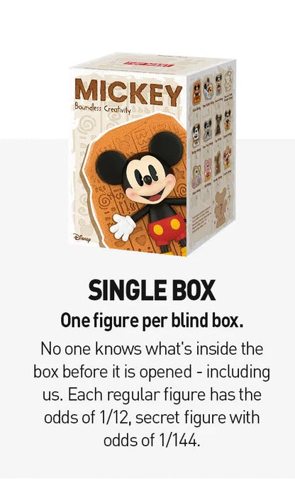 Disney Mickey – Boundless Creativity  Blind Box (Pre-order) - POP Mart