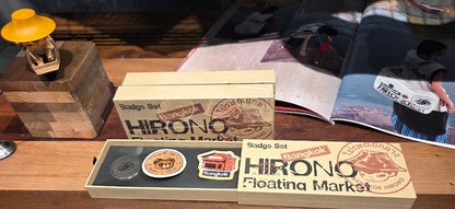 Hirono - Bangkok Floating Marked badge set by POP MART