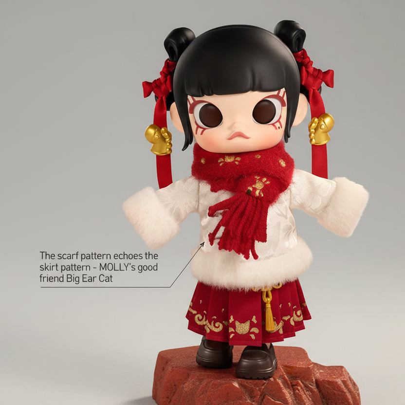 MOLLY Galloping Wealth 1/8 Action Figure  - POP Mart