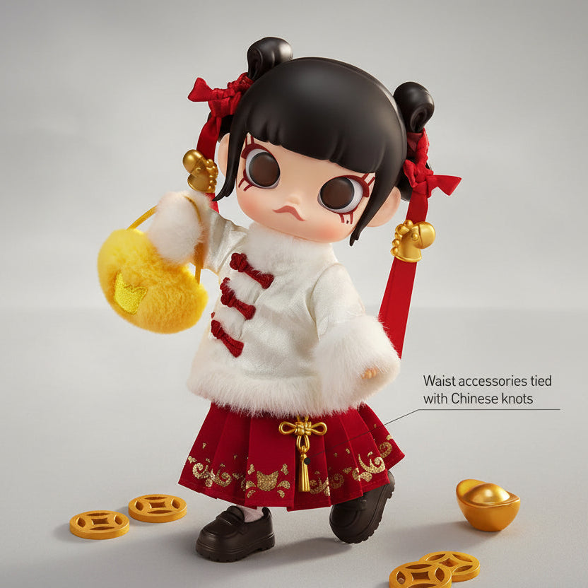 MOLLY Galloping Wealth 1/8 Action Figure  - POP Mart