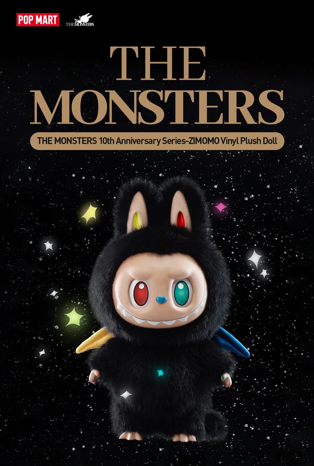 ZIMOMO -THE MONSTERS 10th Anniversary (Pre Order) 58 cm - POP Mart