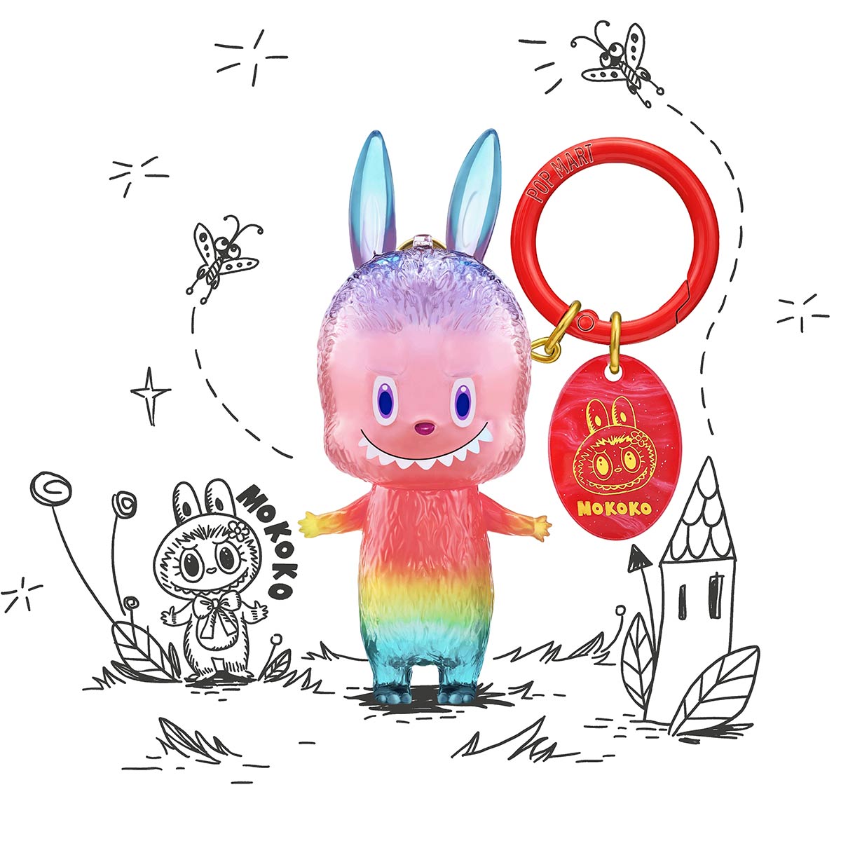 Labubu 10th Anniversary Keychain | POP MARCH - Products by Nor