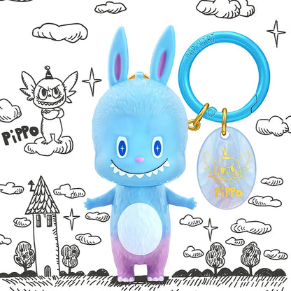 THE MONSTERS 10th Anniversary Keychain (lev 13.02)  - POP Mart