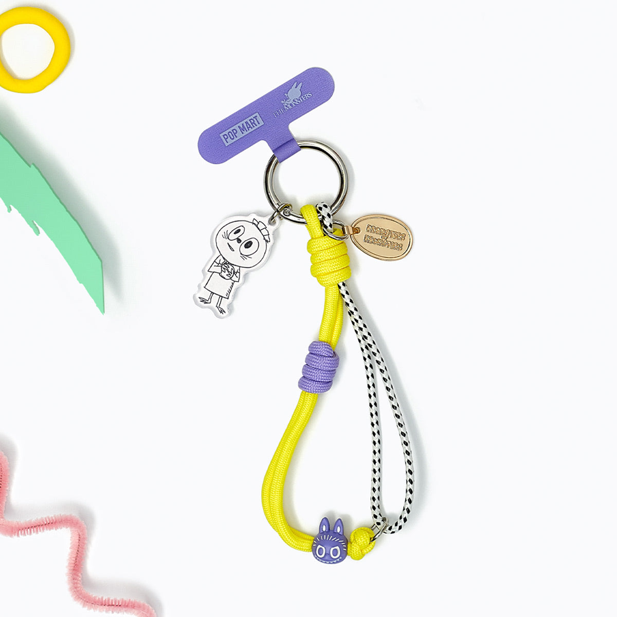 THE MONSTERS 10th Anniversary Series-Phone Charm - POP Mart