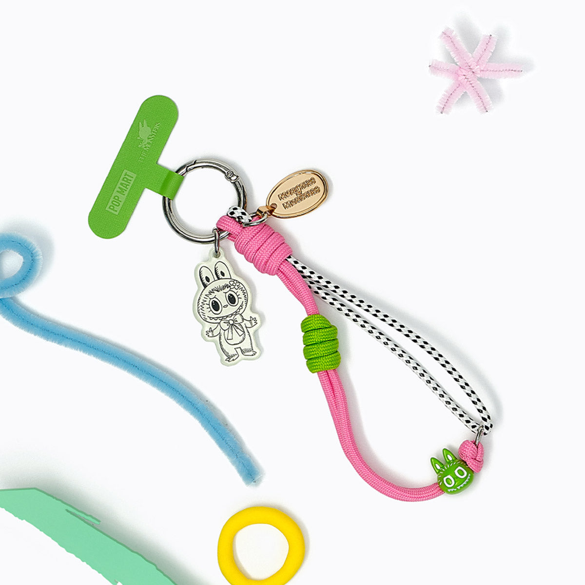 THE MONSTERS 10th Anniversary Series-Phone Charm  - POP Mart