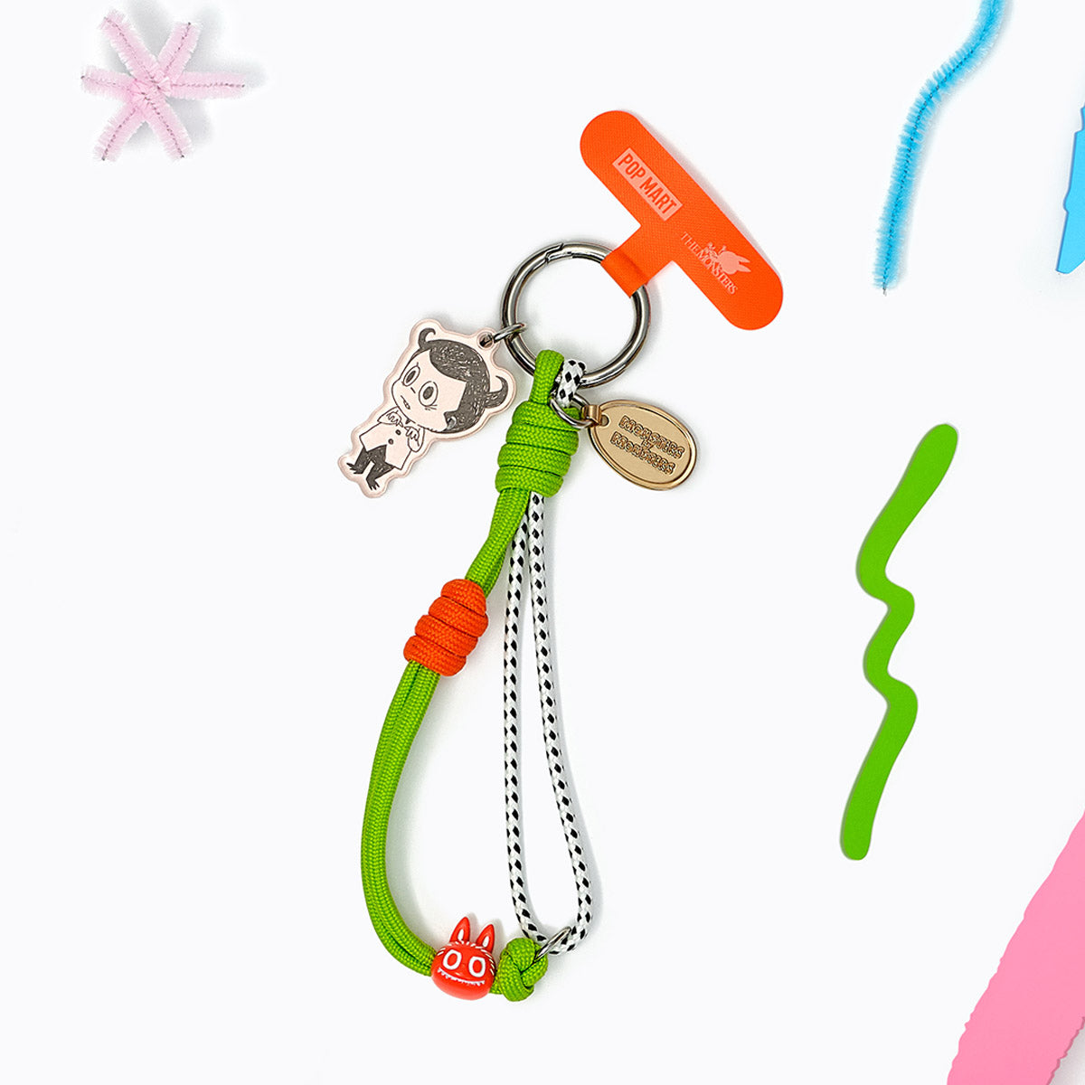 THE MONSTERS 10th Anniversary Series-Phone Charm  - POP Mart