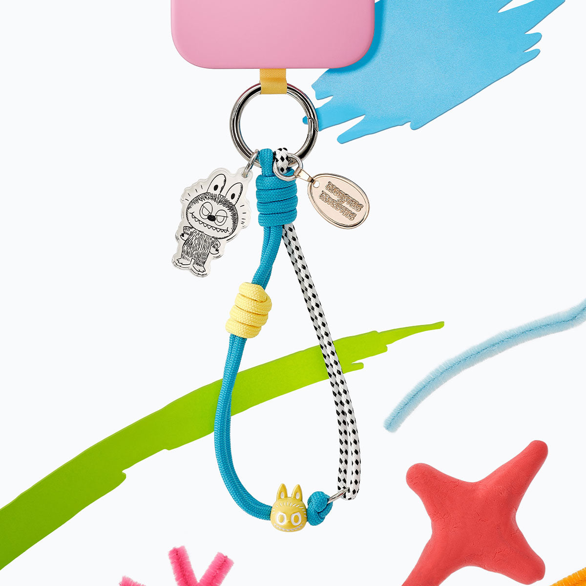 THE MONSTERS 10th Anniversary Series-Phone Charm  - POP Mart