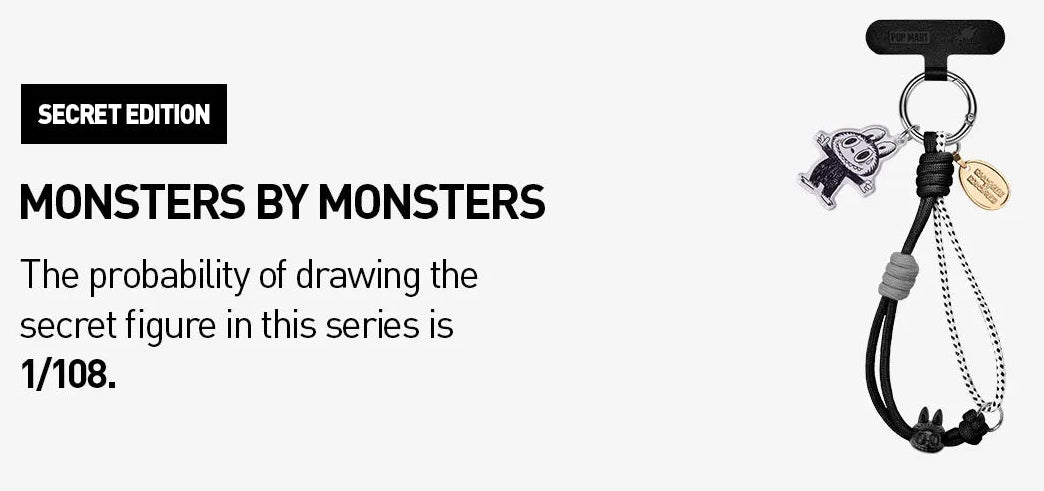 THE MONSTERS 10th Anniversary Series-Phone Charm  - POP Mart