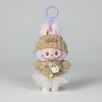 Labubu – Strikket vinter outfit for Labubu 17 cm