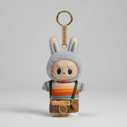 Labubu - Brun Fashion Kamera med lys