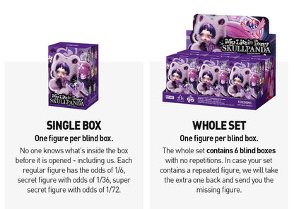 SKULLPANDA × MY LITTLE PONY SERIES PLUSH DOLL PENDANT -POP Mart