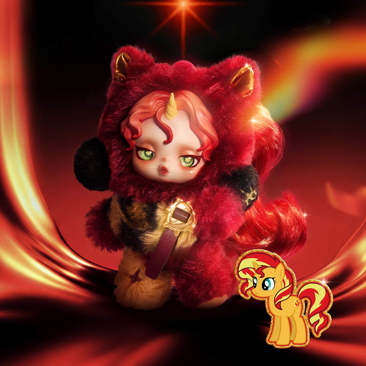SKULLPANDA × MY LITTLE PONY SUNSET SHIMMER SECRET POP NOW- POP MartMart