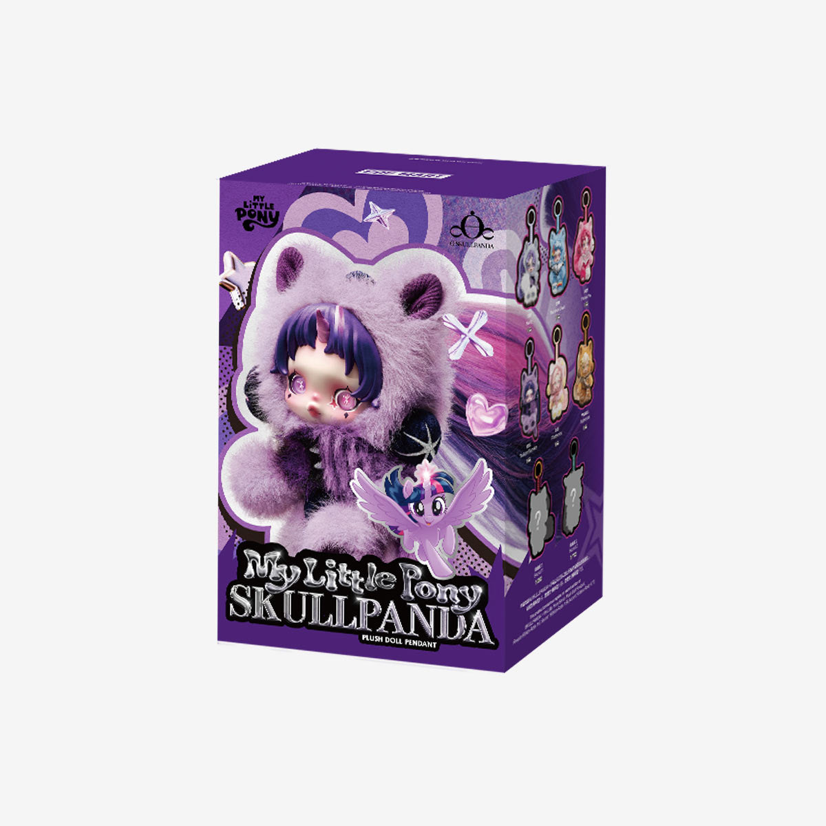 SKULLPANDA × MY LITTLE PONY SERIES PLUSH DOLL PENDANT -POP Mart