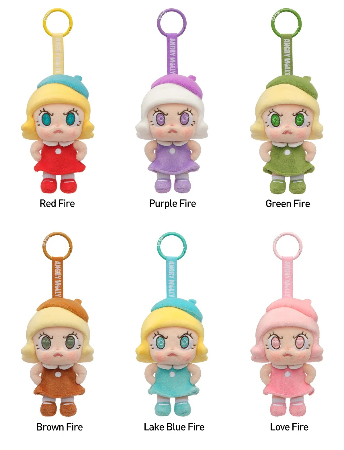Molly - Angry Energy Series Plush Pendant - POP Mart