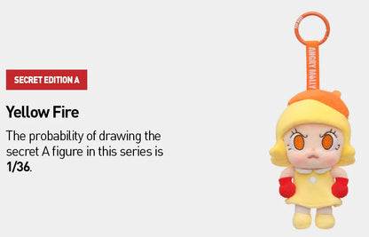 Molly - Angry Energy Series Plush Pendant - POP Mart