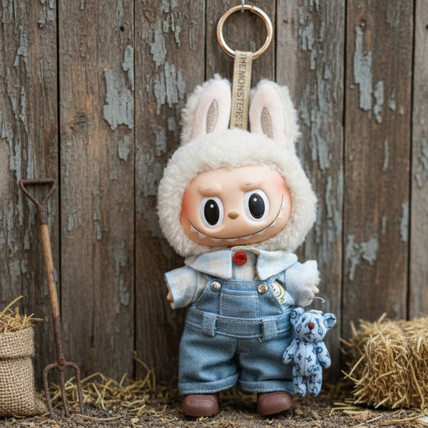 Labubu snekkerbukse m/bamse 17 cm