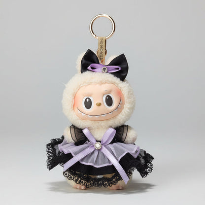 Labubu Klær – Elegant Aftenkjole – Outfit til Labubu Dukke 17 cm