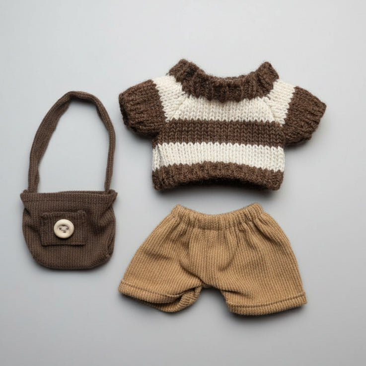 Hirono Klær – Jordnær Outfit Set – Klær til Hirono Figur