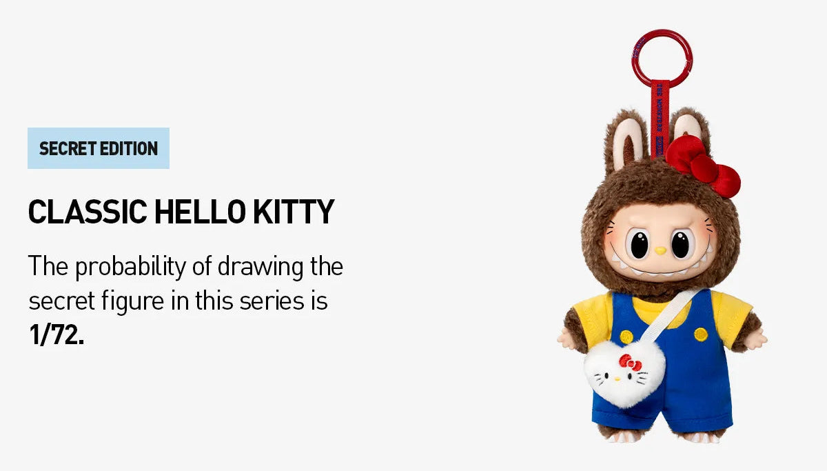 Labubu - Classic Hello Kitty Secret Edition - Products by Nordvik