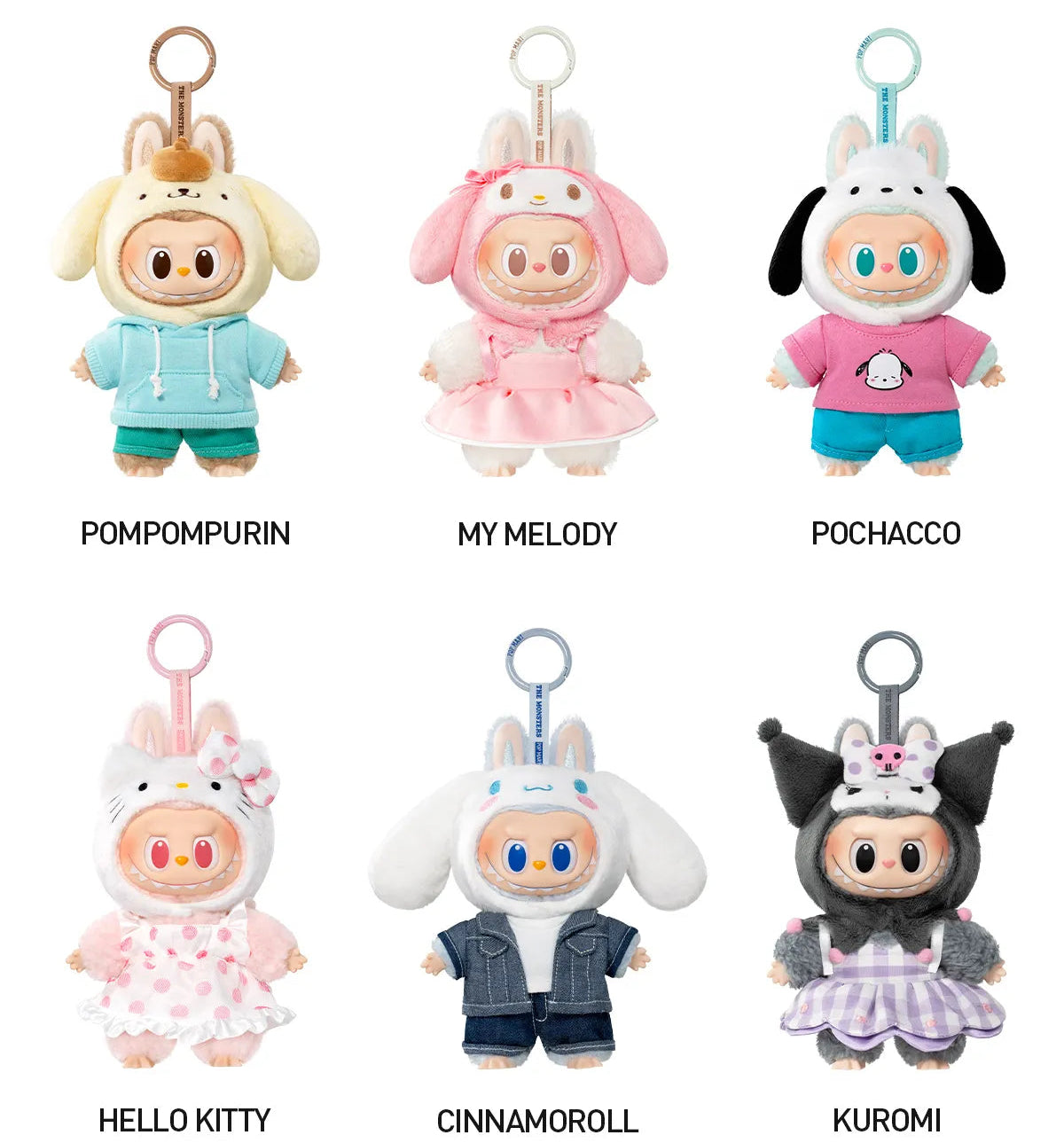 Labubu - THE MONSTERS × HELLO KITTY AND FRIENDS