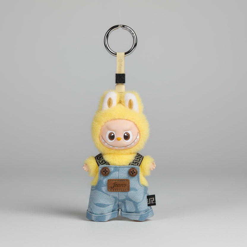 Labubu Klær – Snekkerbukse Outfit – Til Labubu Pin of Love 10 cm