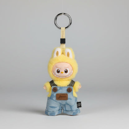 Labubu Klær – Snekkerbukse Outfit – Til Labubu Pin of Love 10 cm