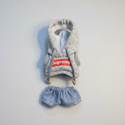 Labubu Klær – Boys in the Hood Outfit – Til Labubu Pin of Love 10 cm
