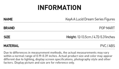 KeyA - A Lucid Dream Series Figures - POP MART