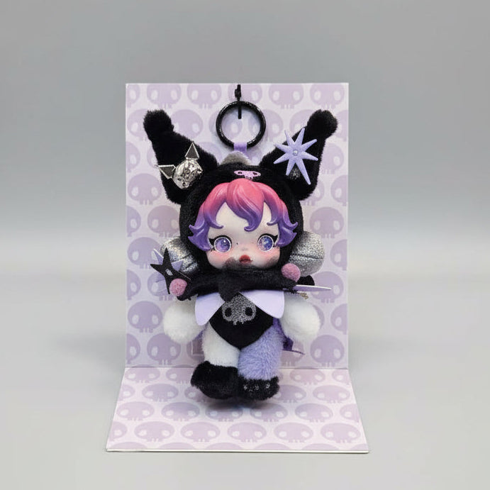 SKULLPANDA × KUROMI Plush (Outlet) - POP Mart
