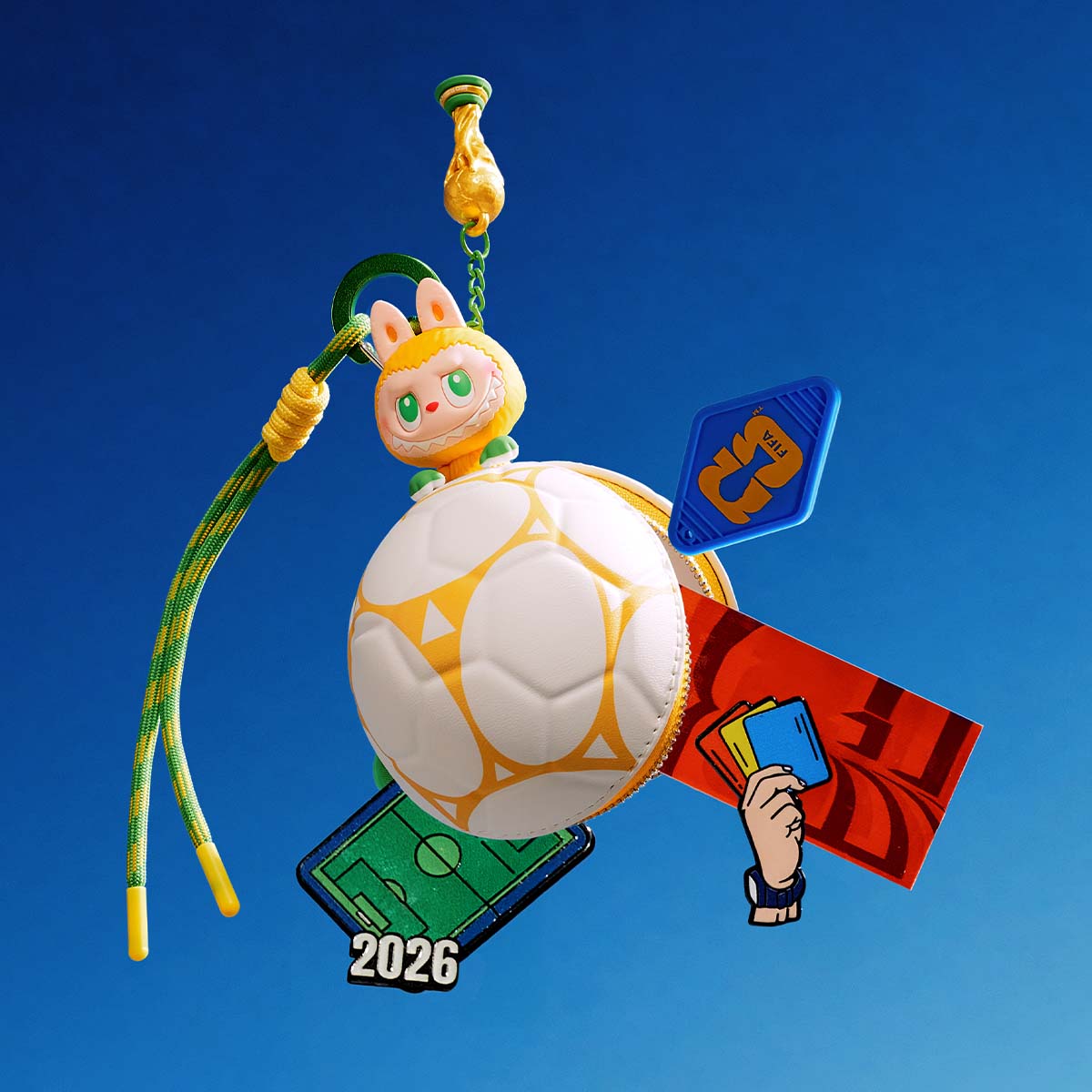 THE MONSTERS × FIFA SERIES - Football-shaped Mini Bag Blind Box - FIFA World Cup 2026